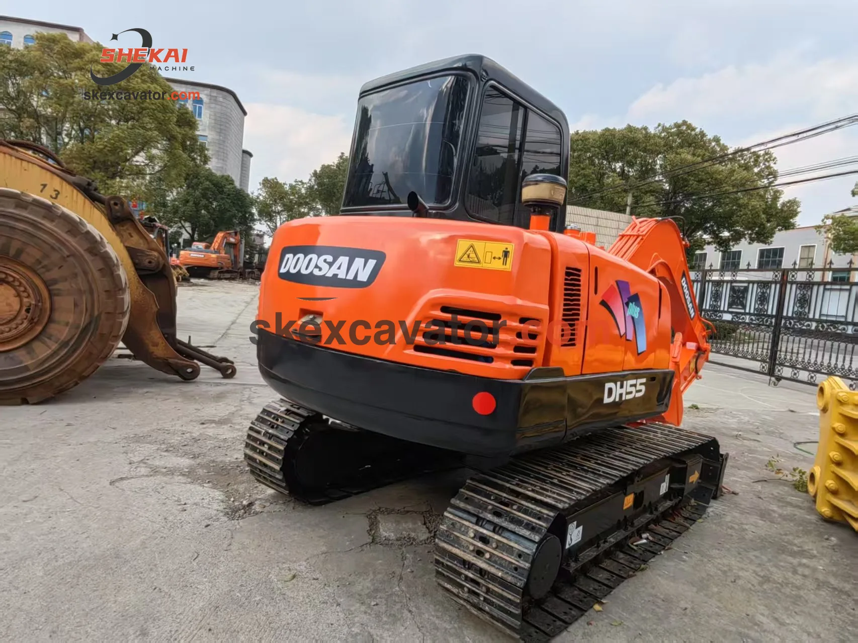Used Doosan DX55 Mini Excavator for sale - photo 5