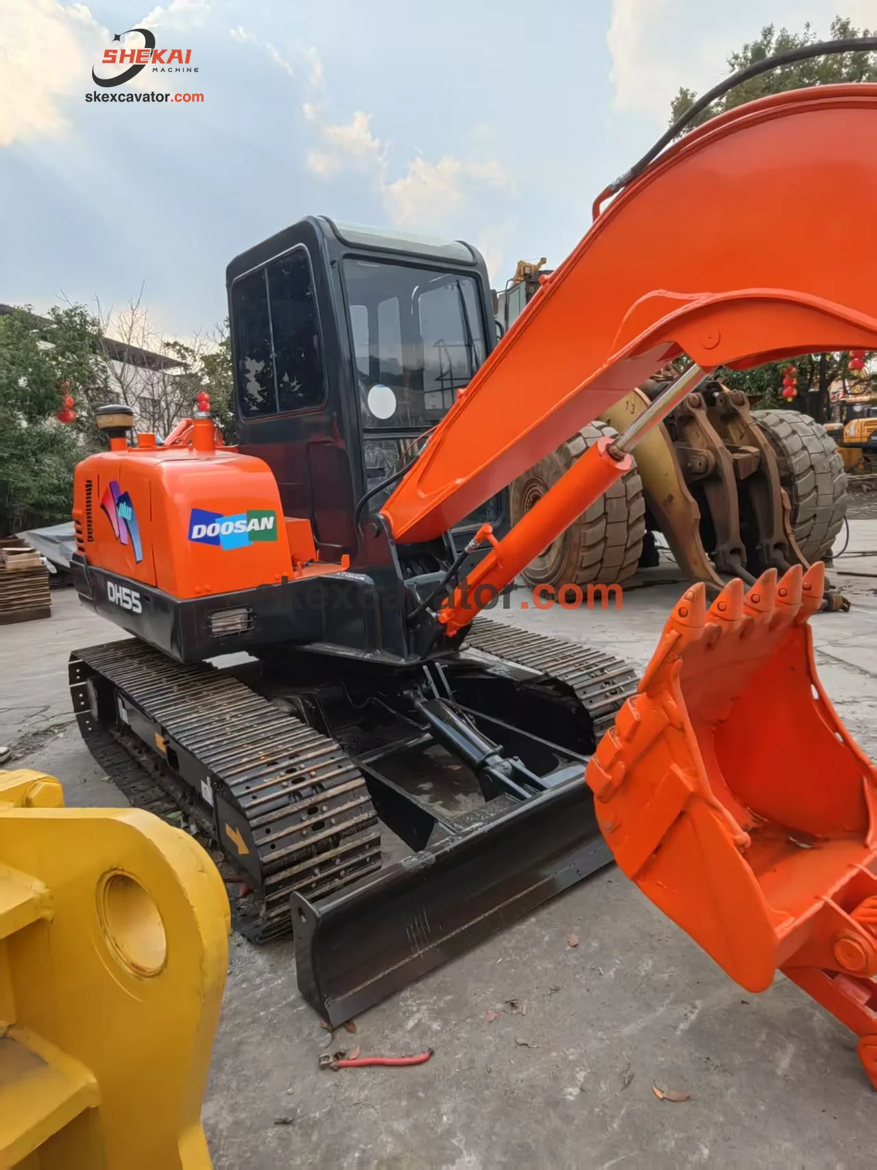 Used Doosan DX55 Mini Excavator for sale - photo 7