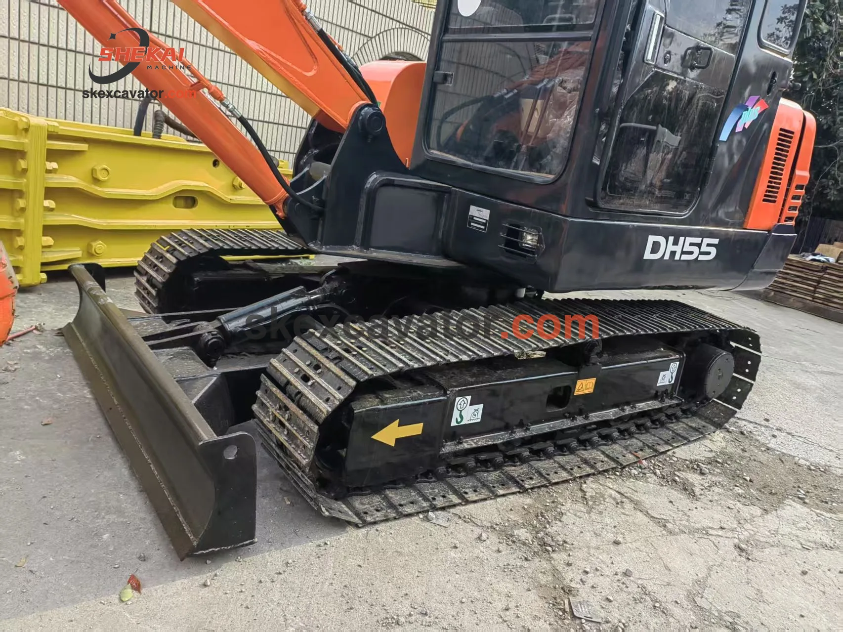 Used Doosan DX55 Mini Excavator for sale - photo 9