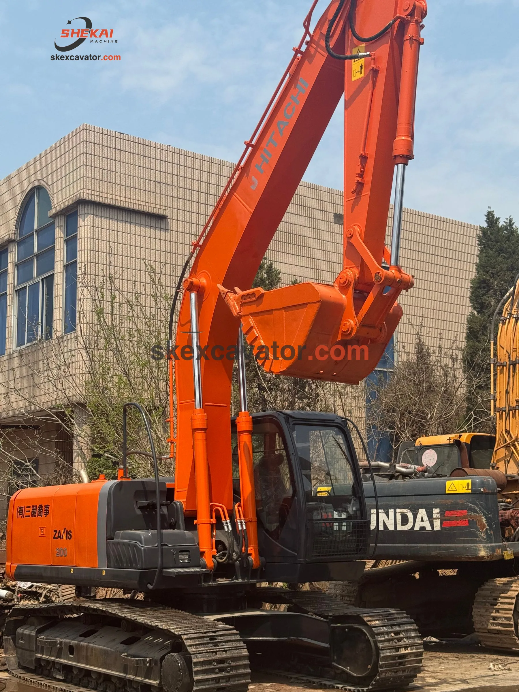 Used Hitachi ZX200 (Zaxis 200) Excavator for sale from China