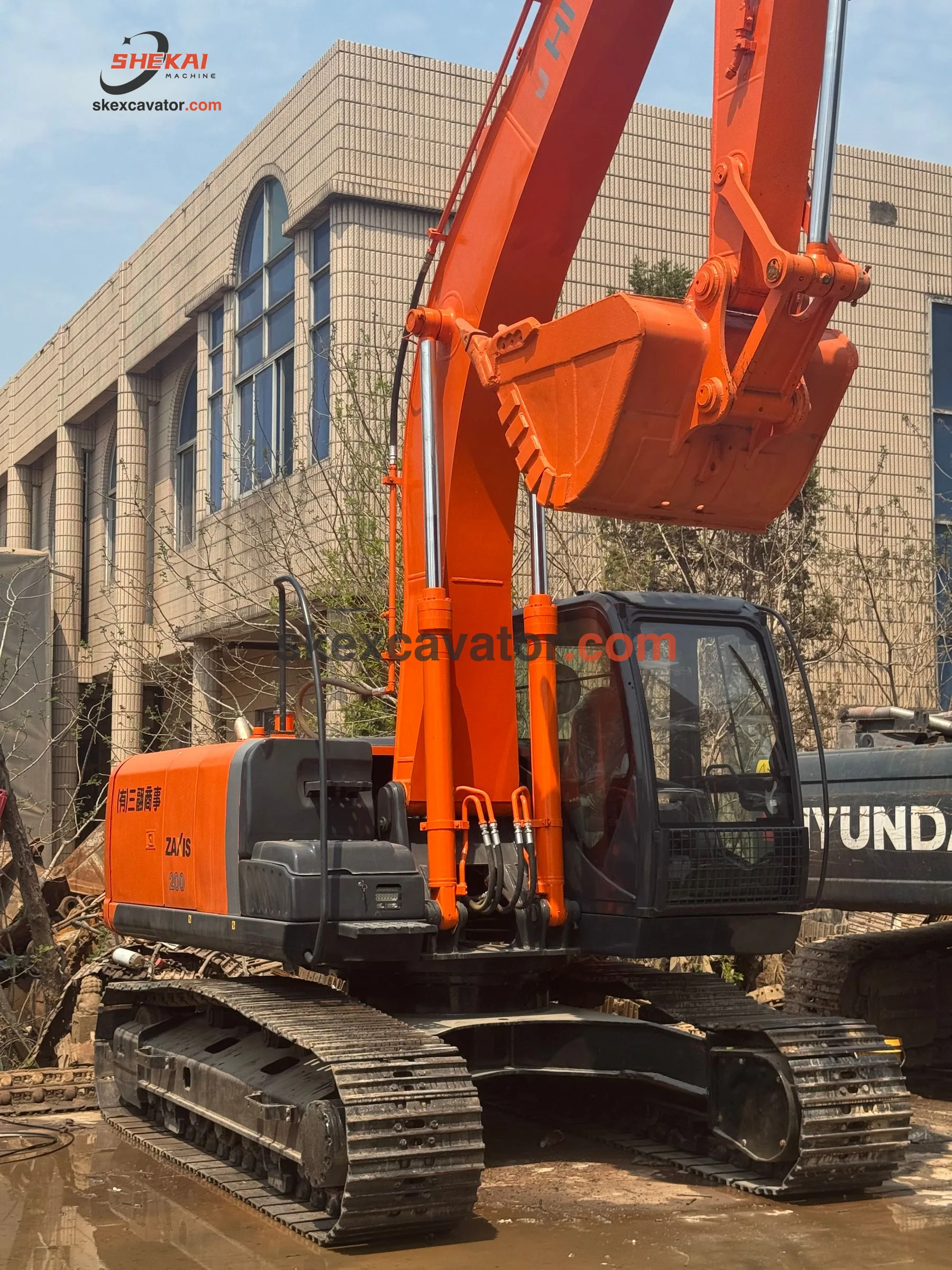 Used Hitachi ZX200 (Zaxis 200) Excavator for sale - photo 5