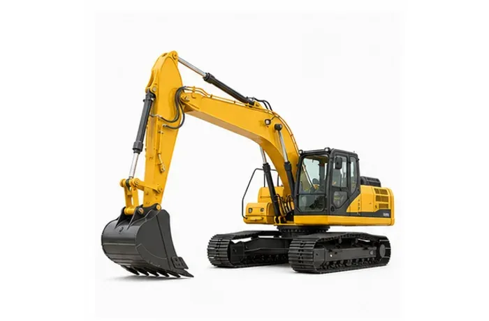 Used hydraulic excavator ready for custom modification